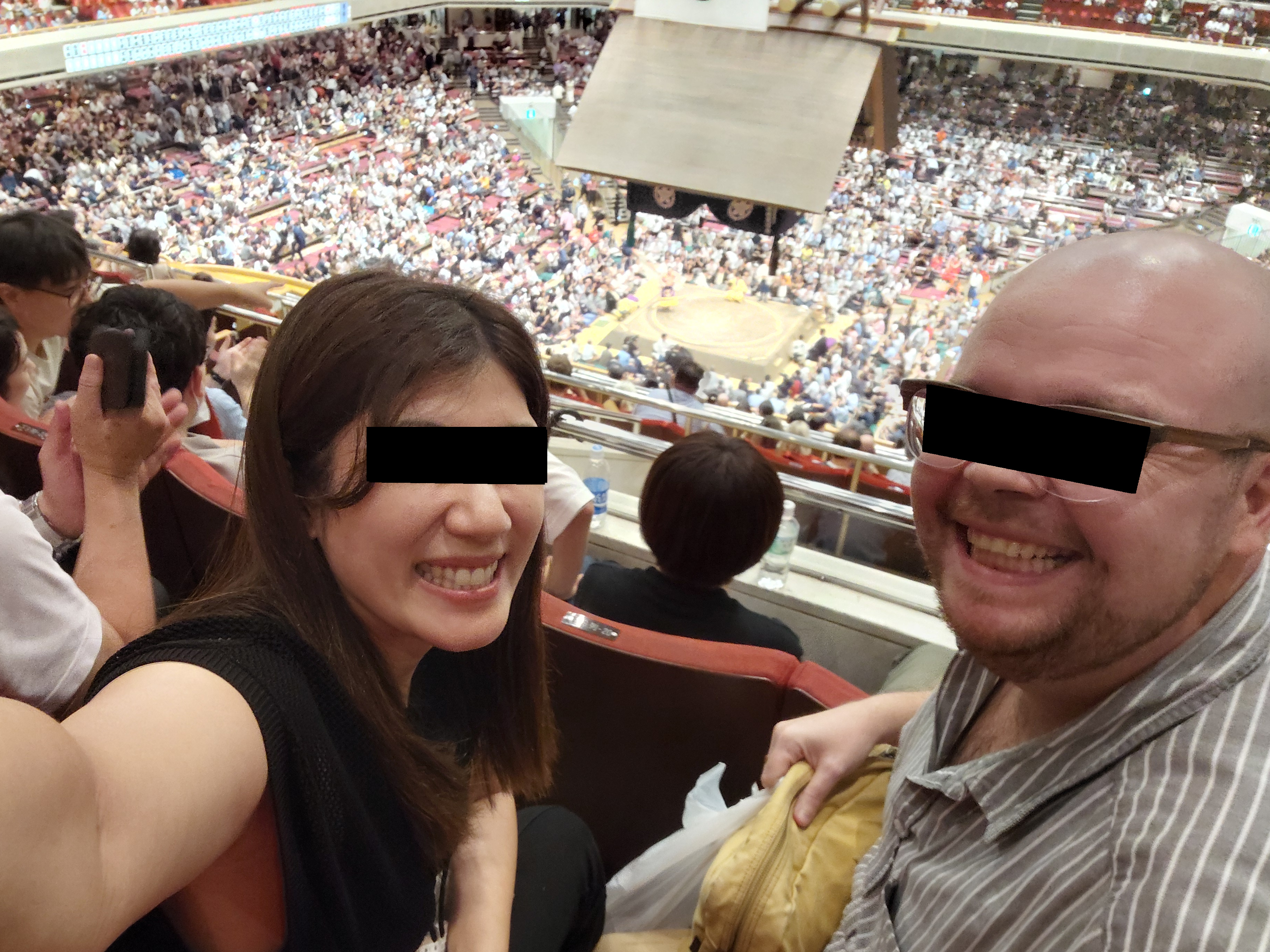 sumo match selfie